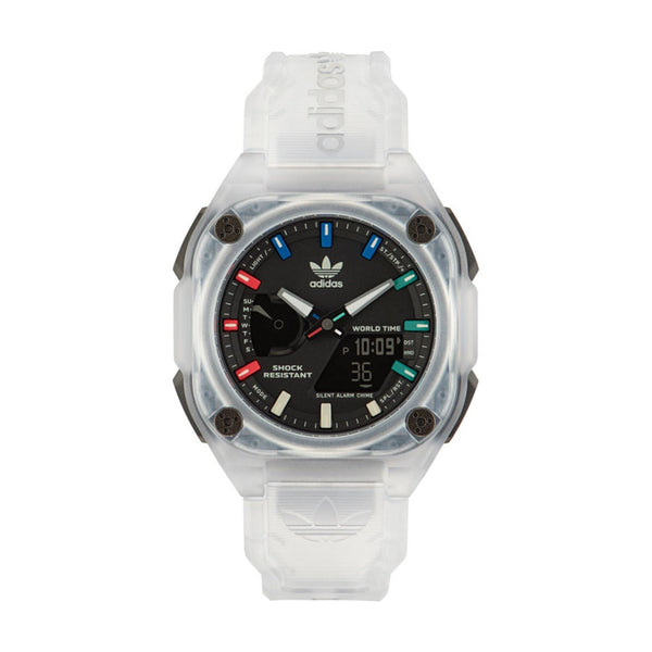 Adidas City Tech One AOST23057 Mens Watch Chronograph - Adidas City Tech One AOST23057 Mens Watch Chronograph