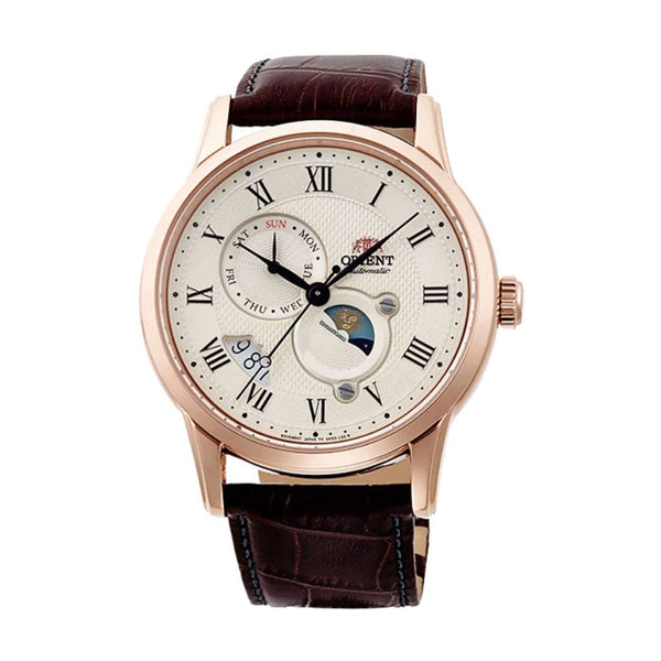 Orient Sun and Moon Automatic RA-AK0007S30B Mens Watch - Orient Sun and Moon Automatic RA-AK0007S30B Mens Watch