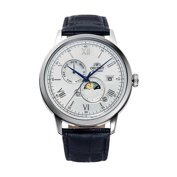 Orient Sun and Moon Automatic RA-AK0802S30B Mens Watch - Orient Sun and Moon Automatic RA-AK0802S30B Mens Watch