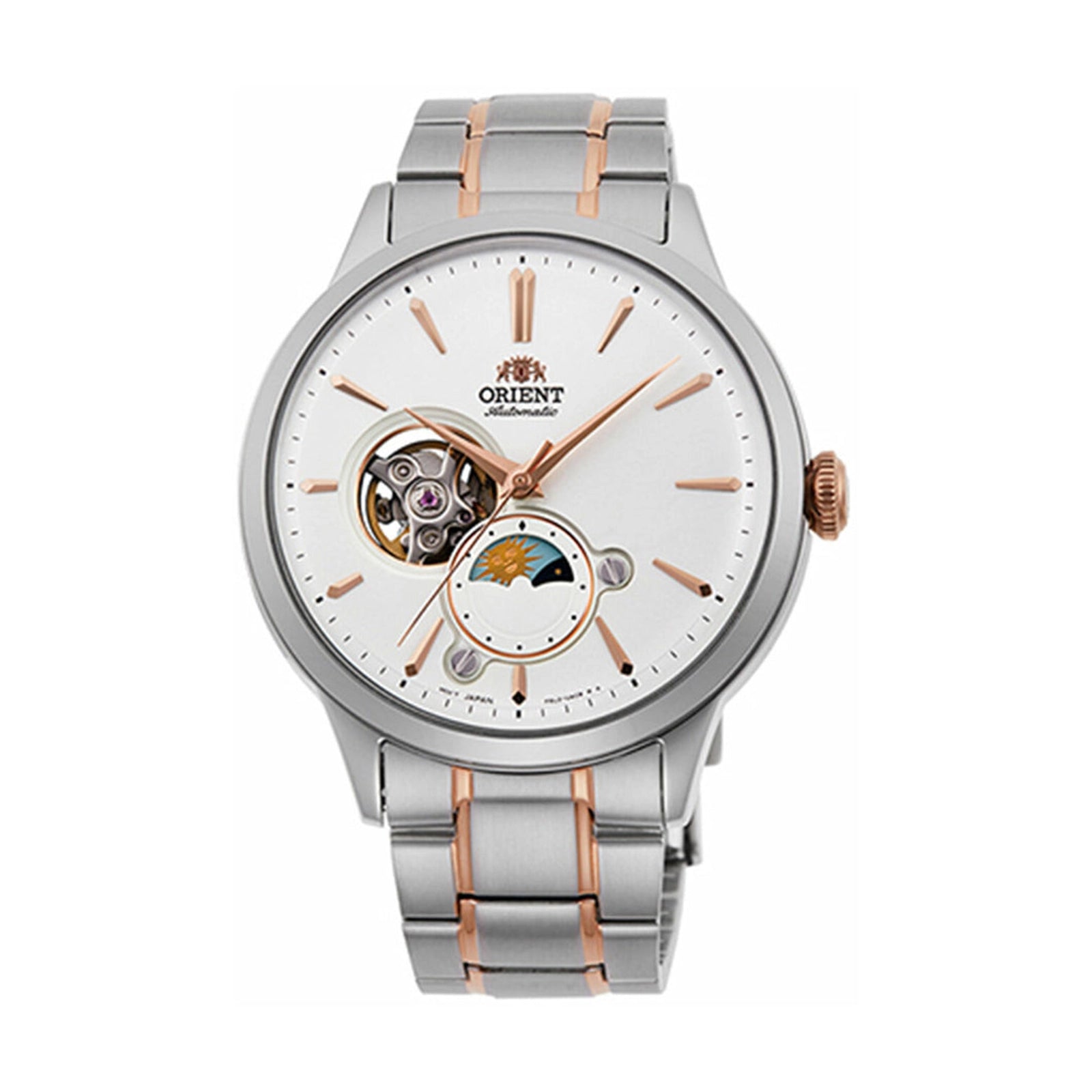Orient Sun and Moon Automatic RA-AS0101S10B Mens Watch - Orient Sun and Moon Automatic RA-AS0101S10B Mens Watch