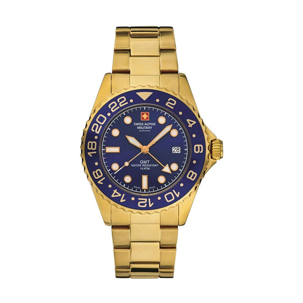Swiss Alpine Military GMT 7052.1115SAM Mens Watch - Swiss Alpine Military GMT 7052.1115SAM Mens Watch