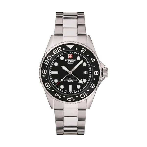 Swiss Alpine Military GMT 7052.1137SAM Mens Watch - Swiss Alpine Military GMT 7052.1137SAM Mens Watch